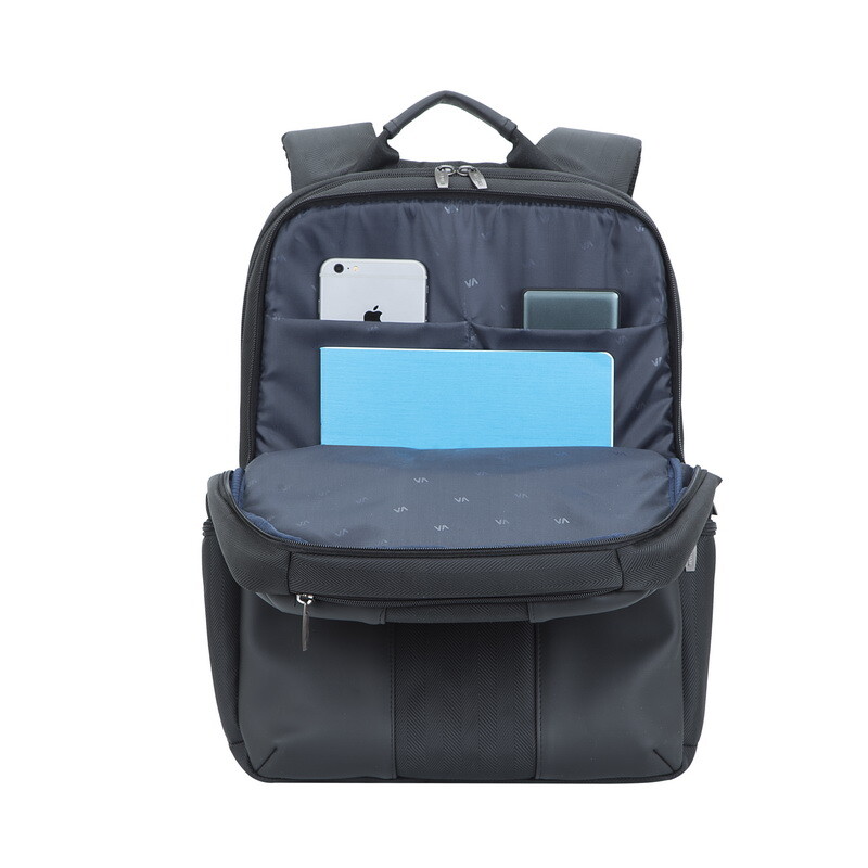 RivaCase 8165 Narita black Laptop business backpack 15.6" Τσάντα μεταφοράς Laptop